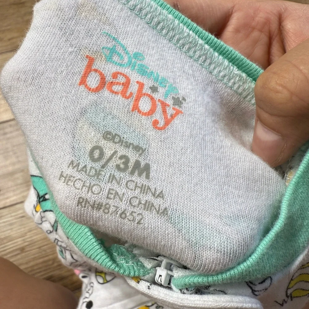 Disney | Baby Footie Pajamas | 0-3M